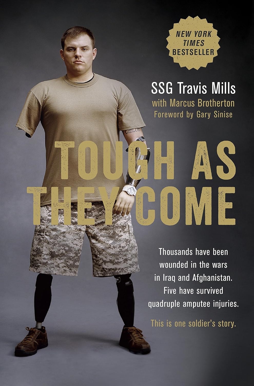 Tough As They Come by Travis Mills with Marcus Brotherton